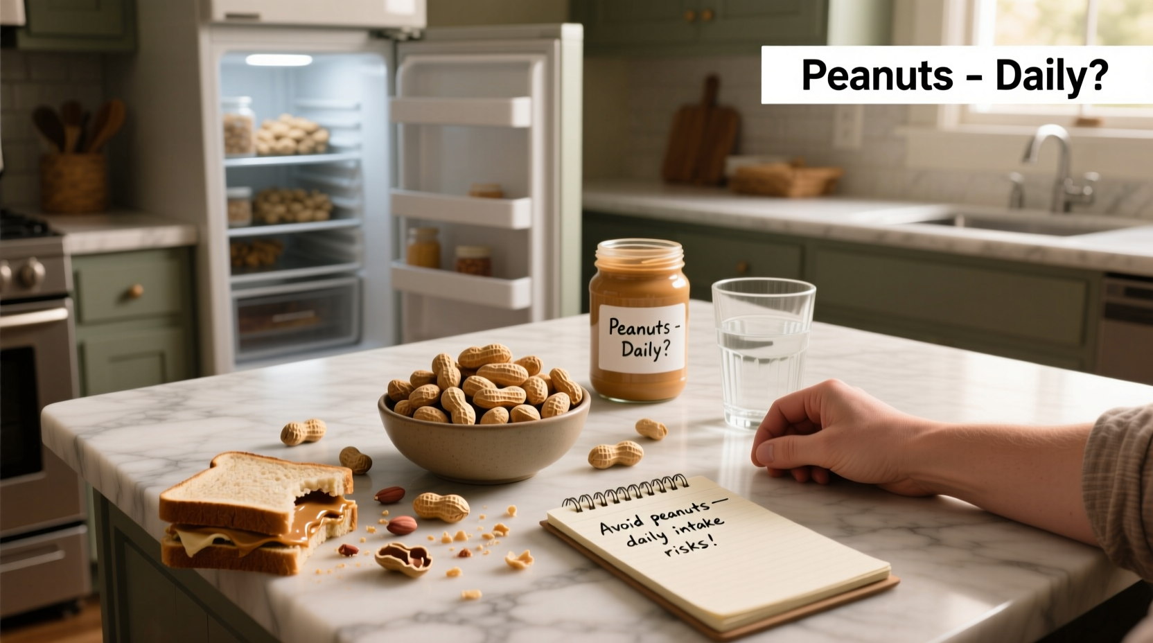 daily peanut risks benefits
