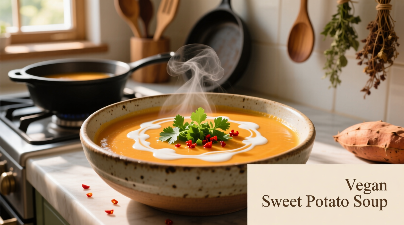 Perfect Vegan Sweet Potato Soup: Creamy Dairy-Free Recipe