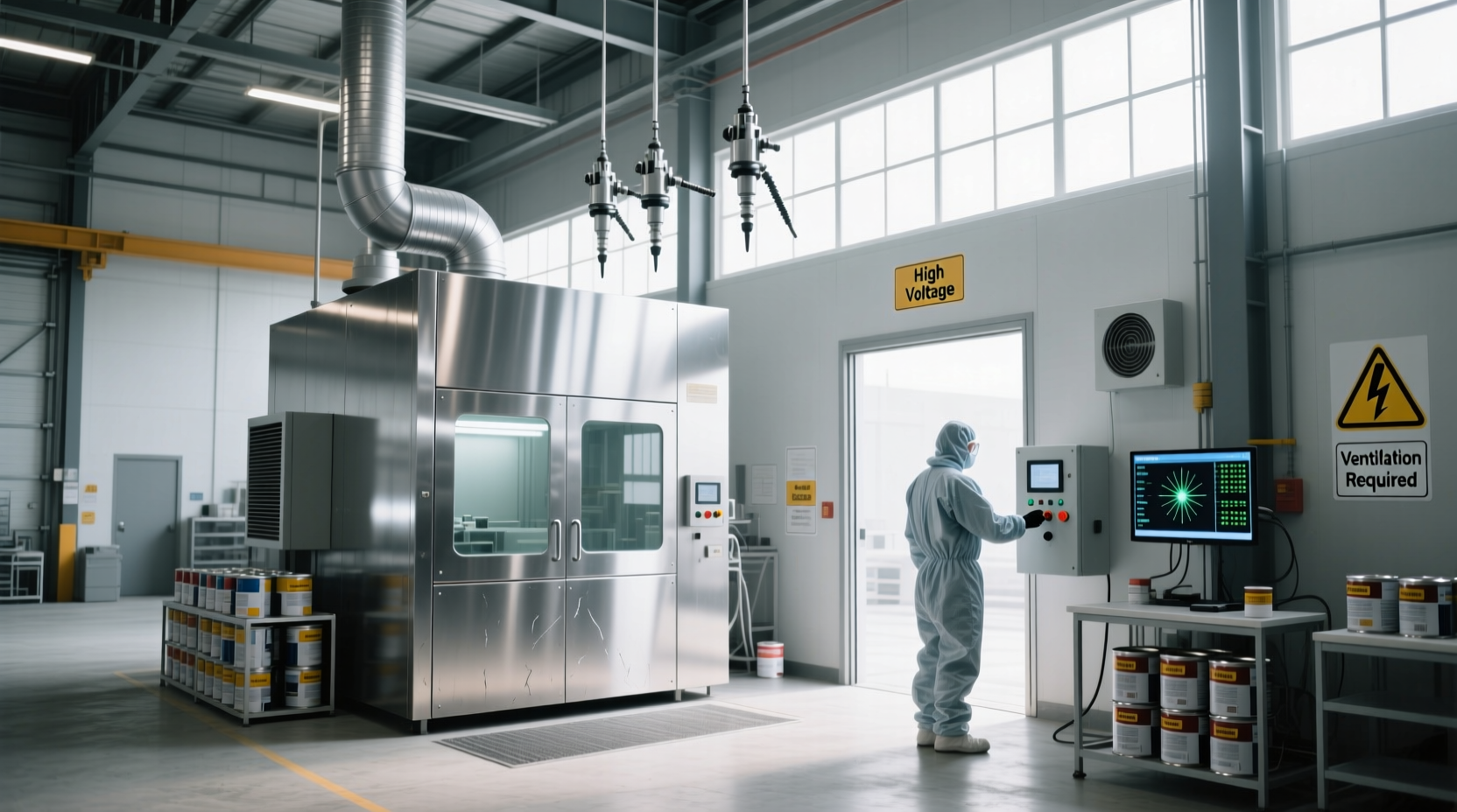 How to Choose Electrostatic Paint Booth: Buying Guide