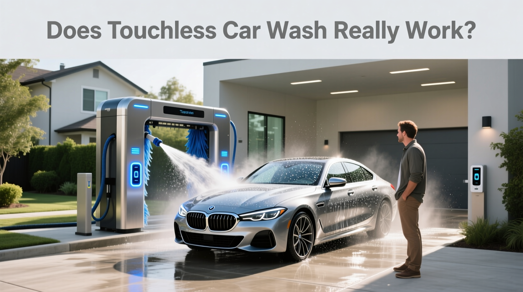 touchless car washing machine,Does touchless car wash really work? buying guide