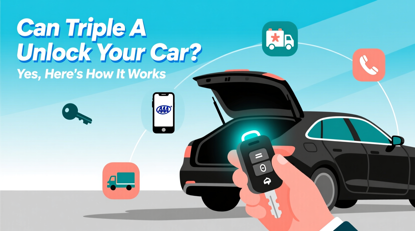can triple a unlock your car