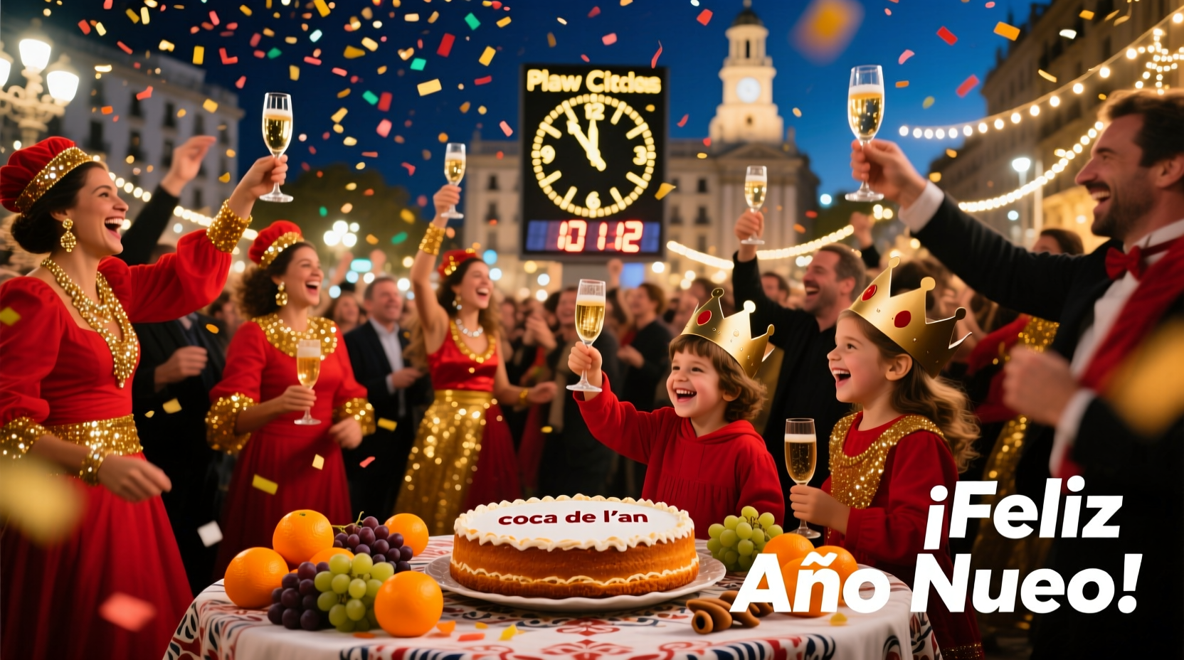 how to celebrate new year in spain