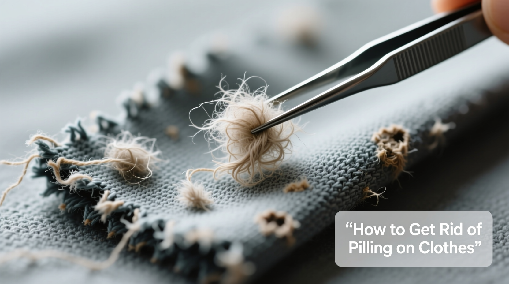 How to Get Rid of Pilling on Clothes: A Textile Chemist’s Protocol