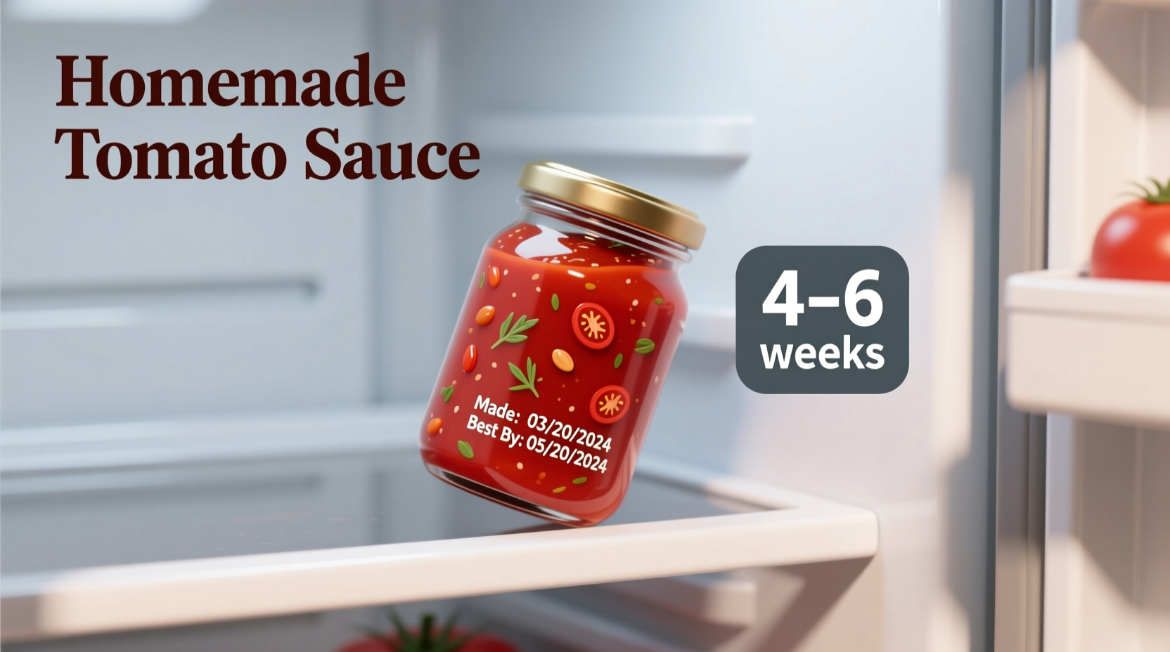how long does tomato sauce last in the fridge