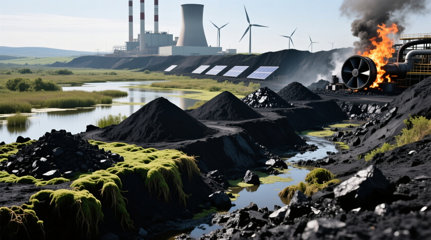 why coal is non renewable formation usage and impact