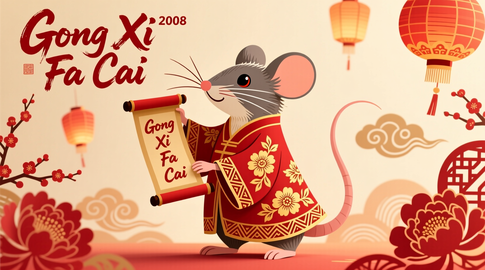 what chinese new year animal was 2008