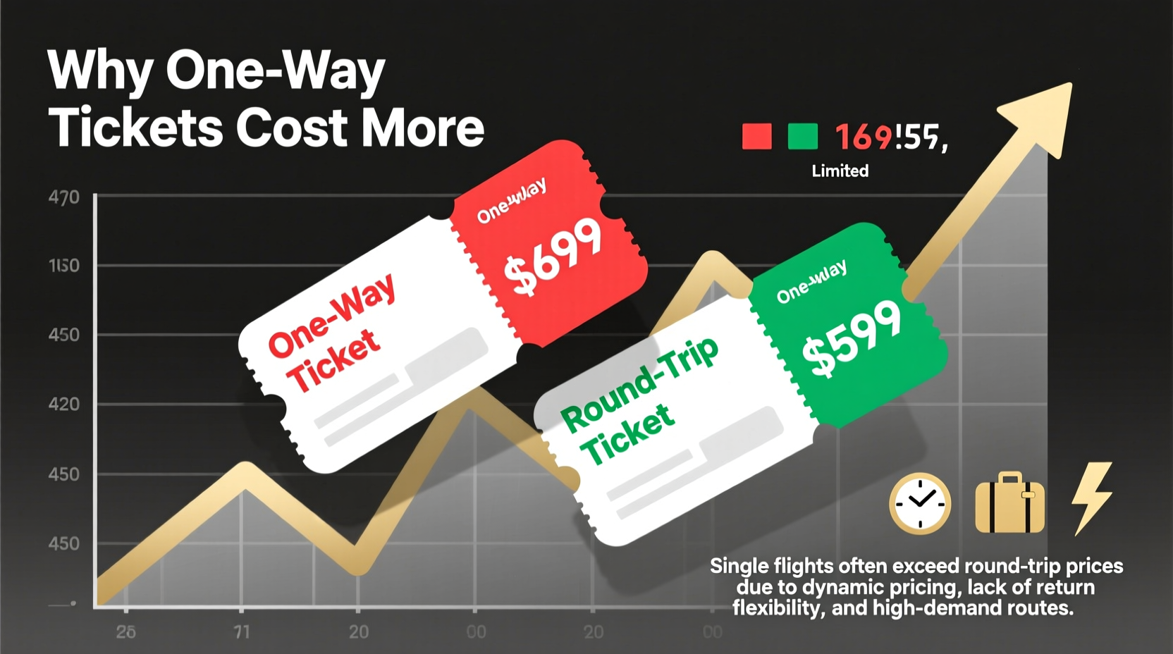 one way tickets more expensive why single flights can cost more