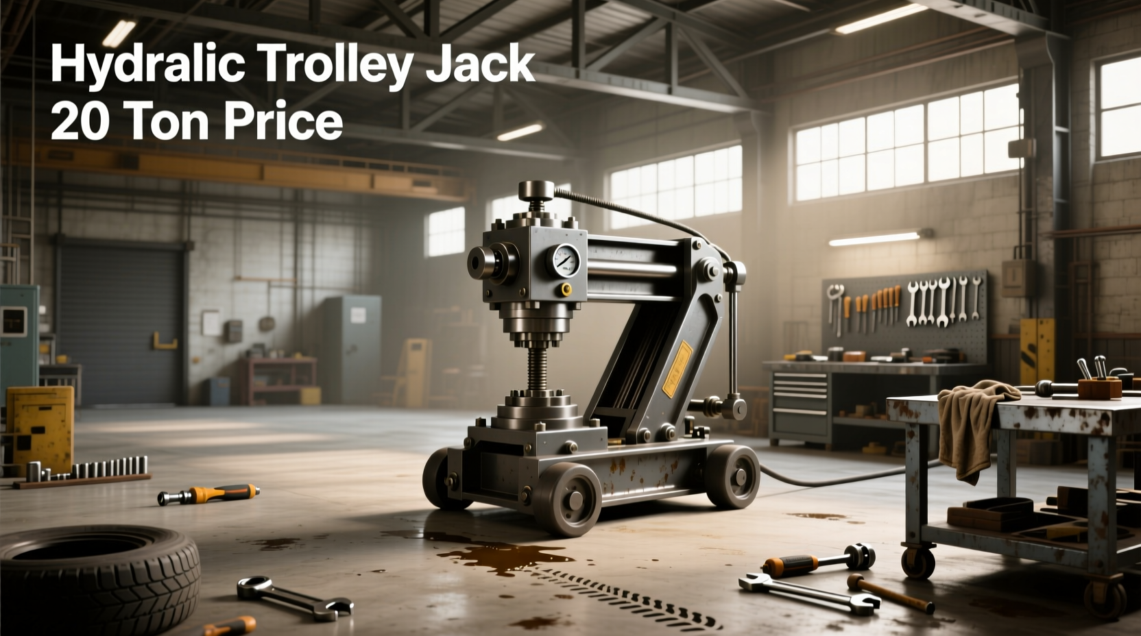 What Is the Price of a 20 Ton Hydraulic Trolley Jack?