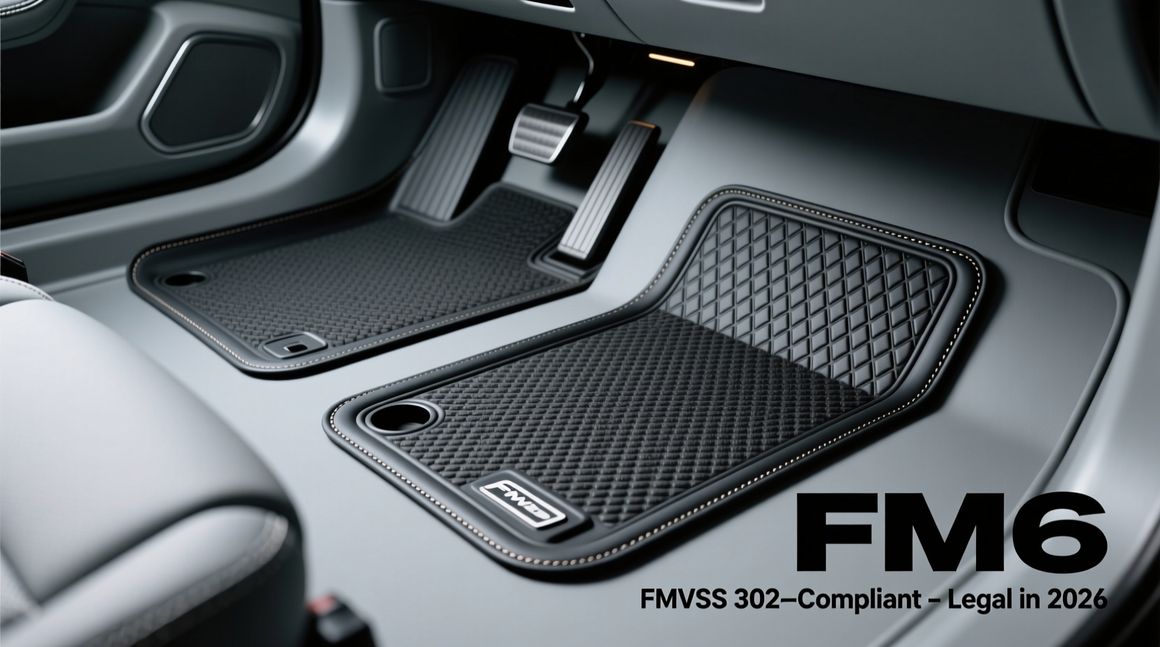 m6 floor mats legality 2026