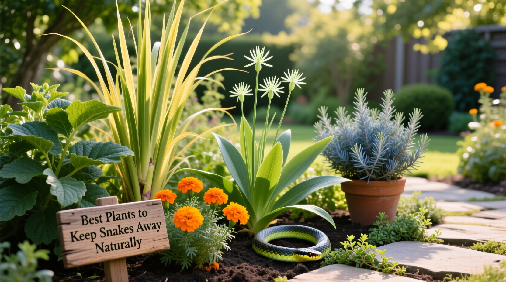 Best Plants to Keep Snakes Away Naturally