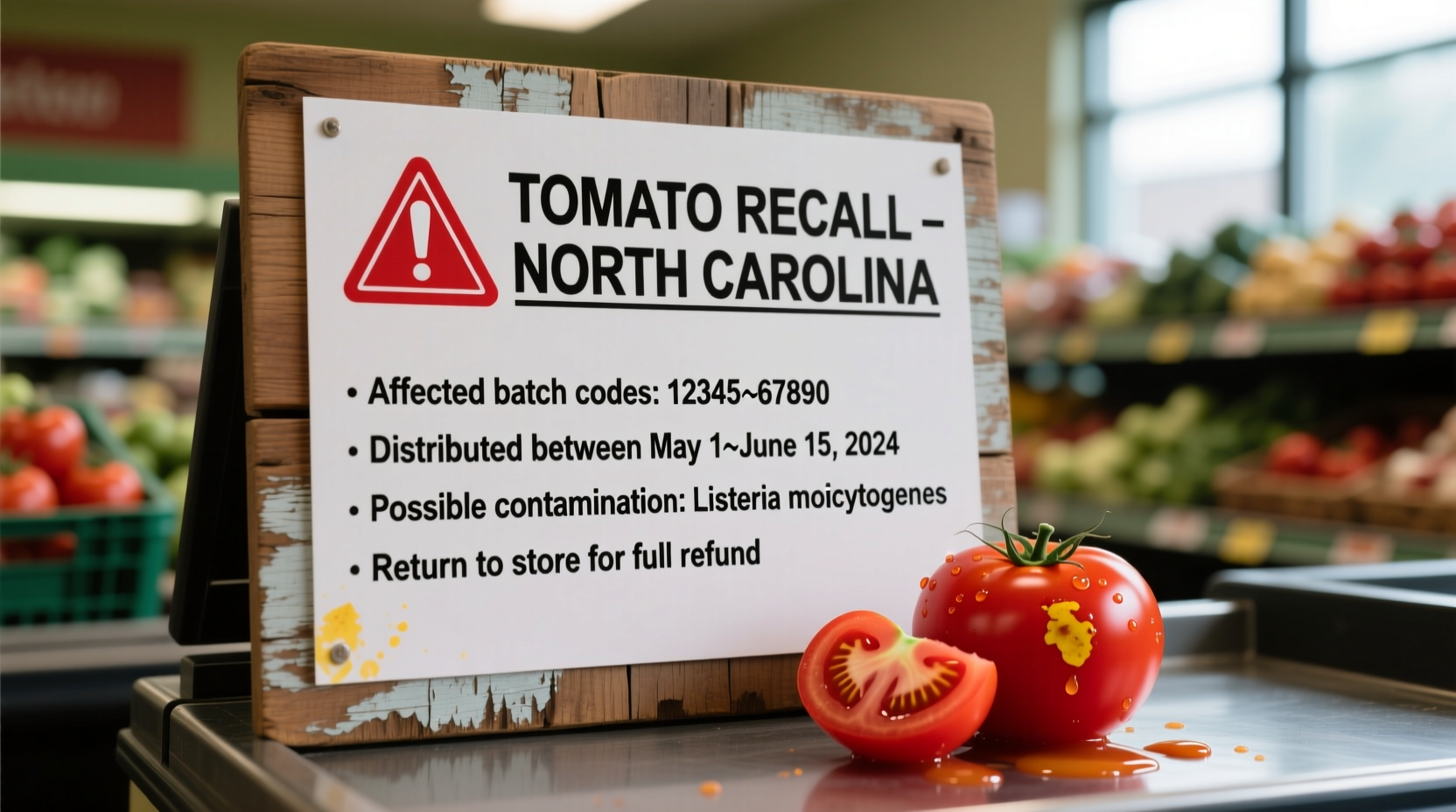 Current Tomato Recall Status in North Carolina: Verified Facts
