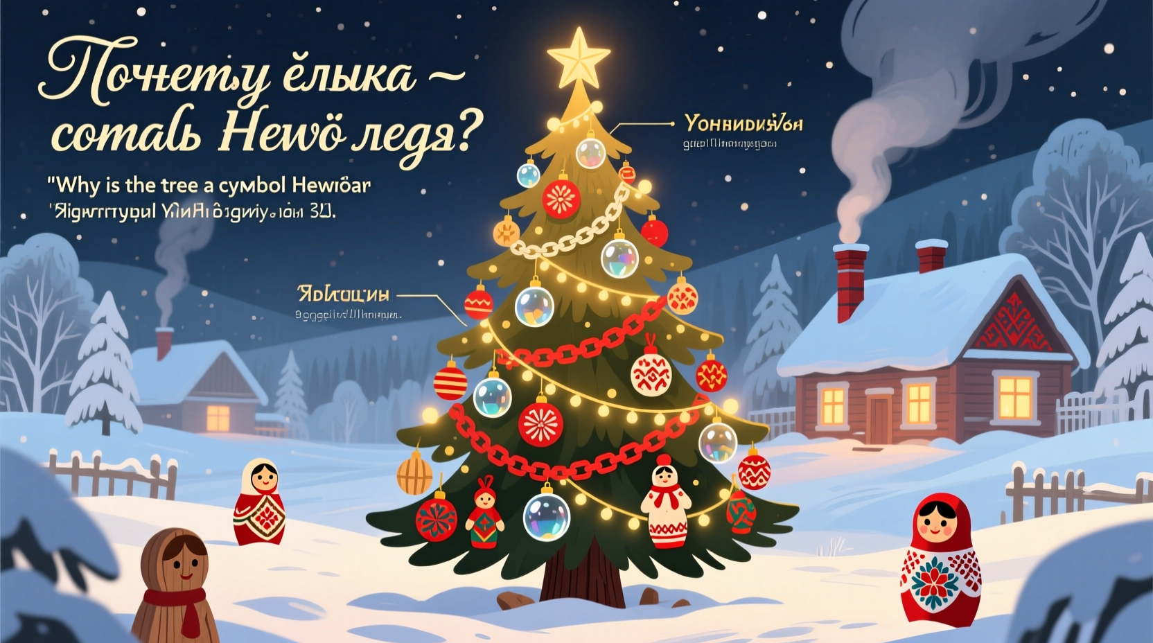 Why the Russian New Year Sign Is a Tree
