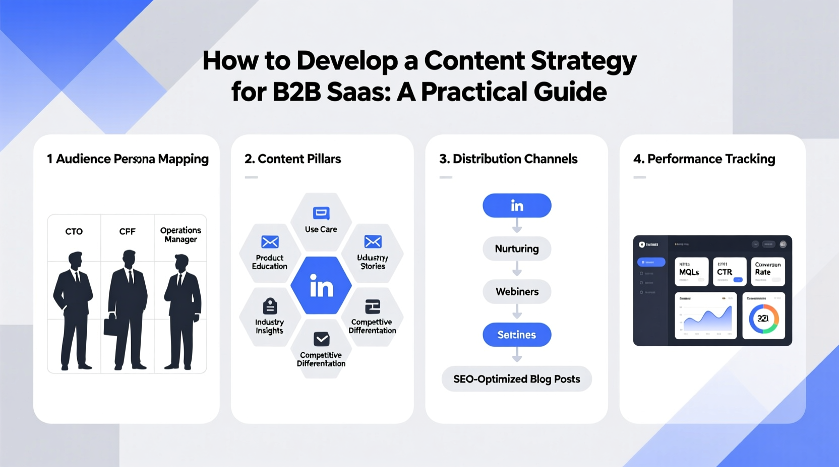 How to Develop a Content Strategy for B2B SaaS: A Practical Guide