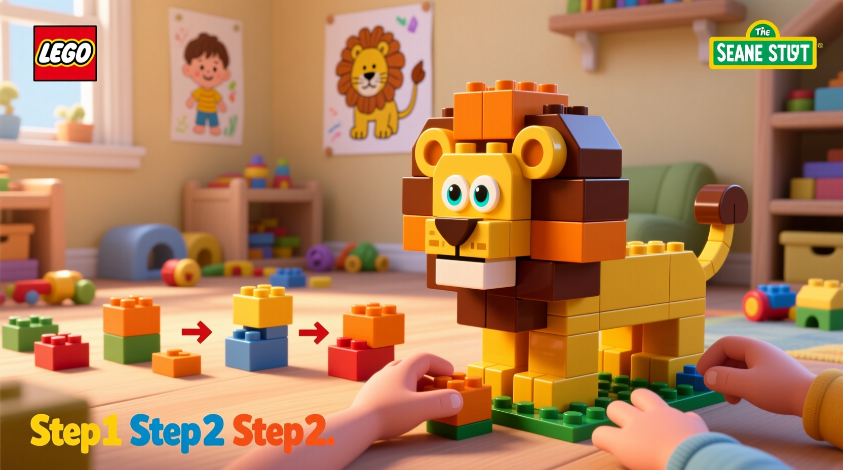 mastering lion king building blocks a step by step guide to teaching kids creativity and construction skills