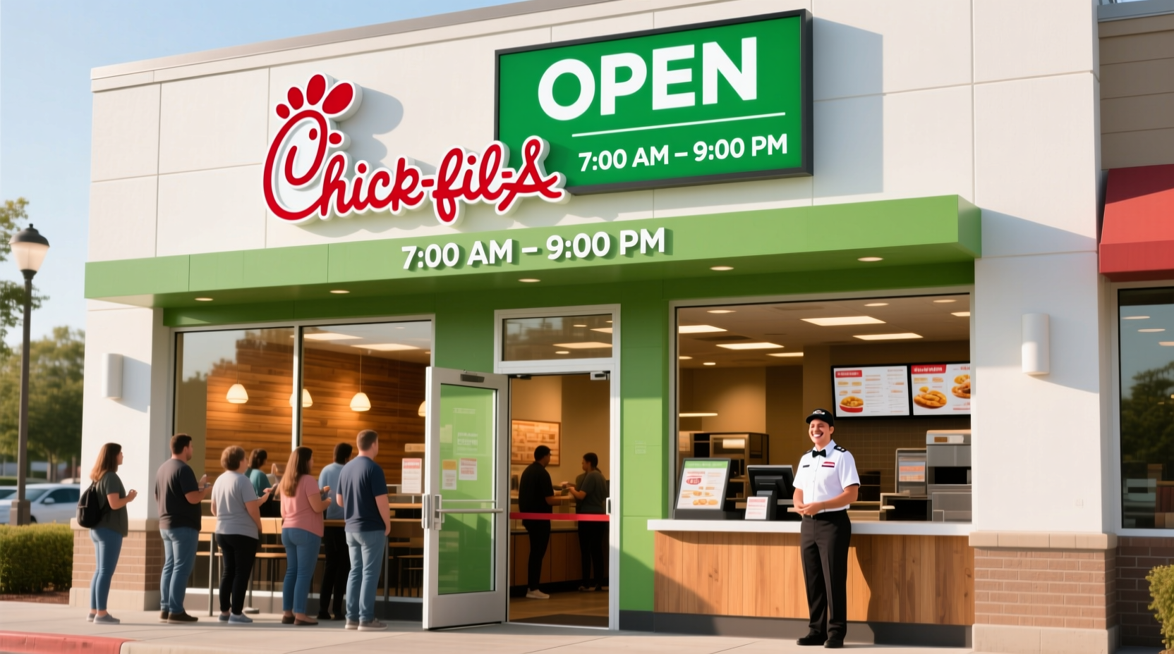 is chick fil a open on mondays