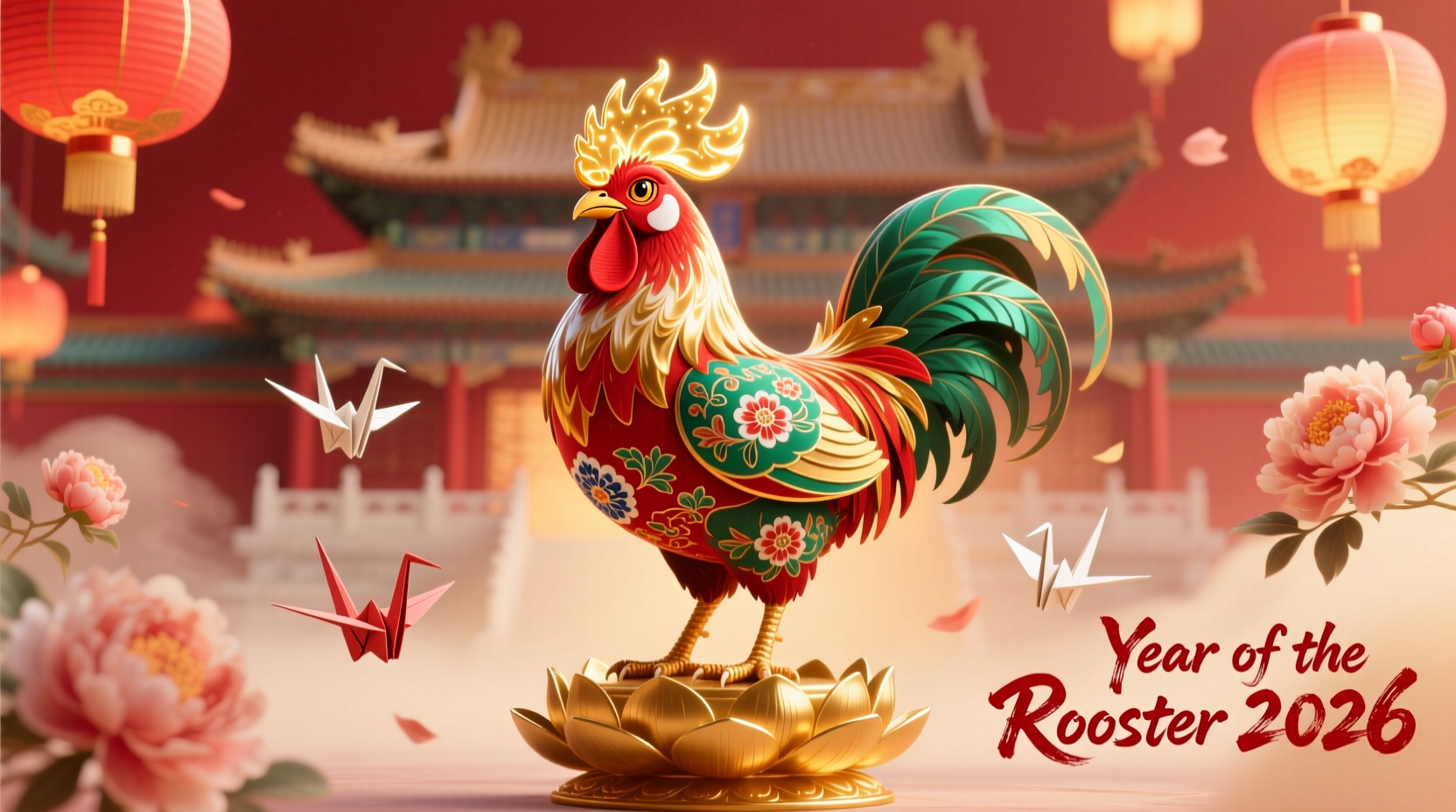 The Rooster Chinese New Year Animal for 2026