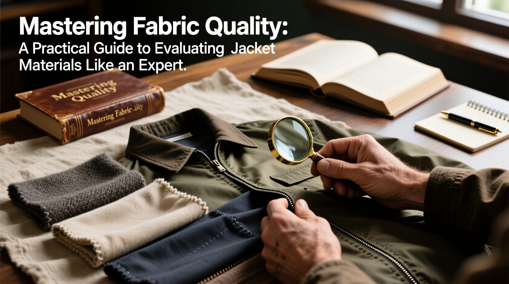 mastering fabric quality a practical guide to evaluating jacket materials like an expert
