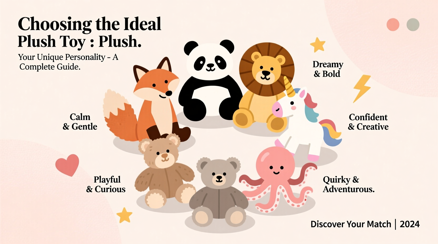choosing the ideal plush toy to match your unique personality a complete guide