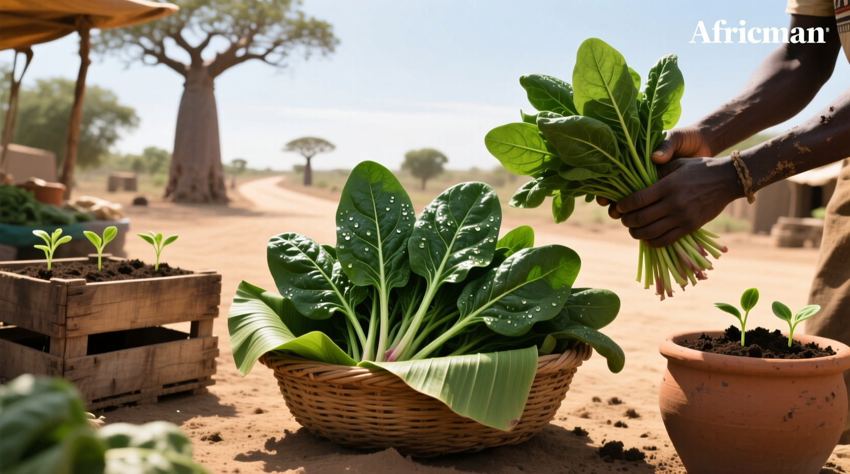 african spinach guide
