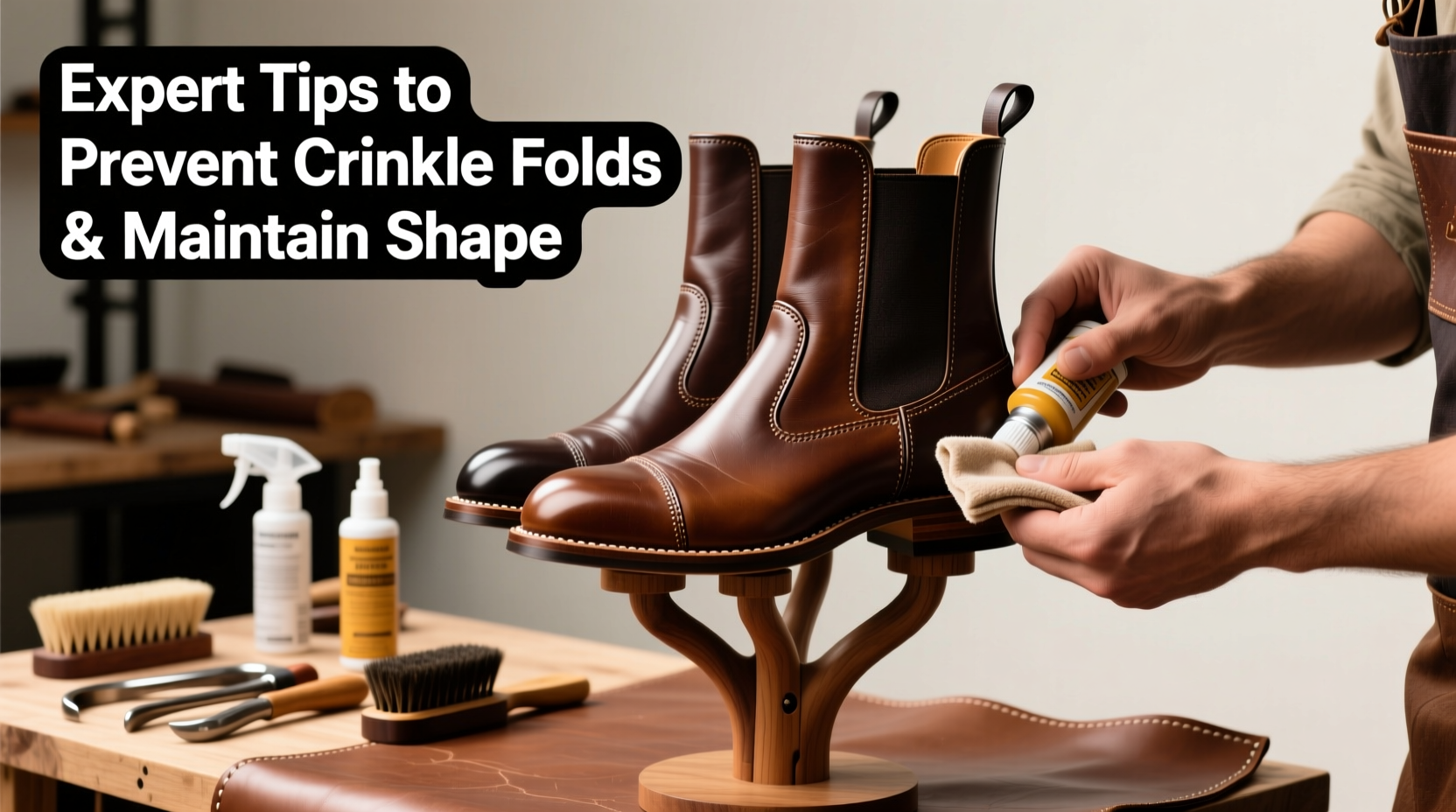 expert tips to prevent crinkle fold boots from creasing and maintain their shape