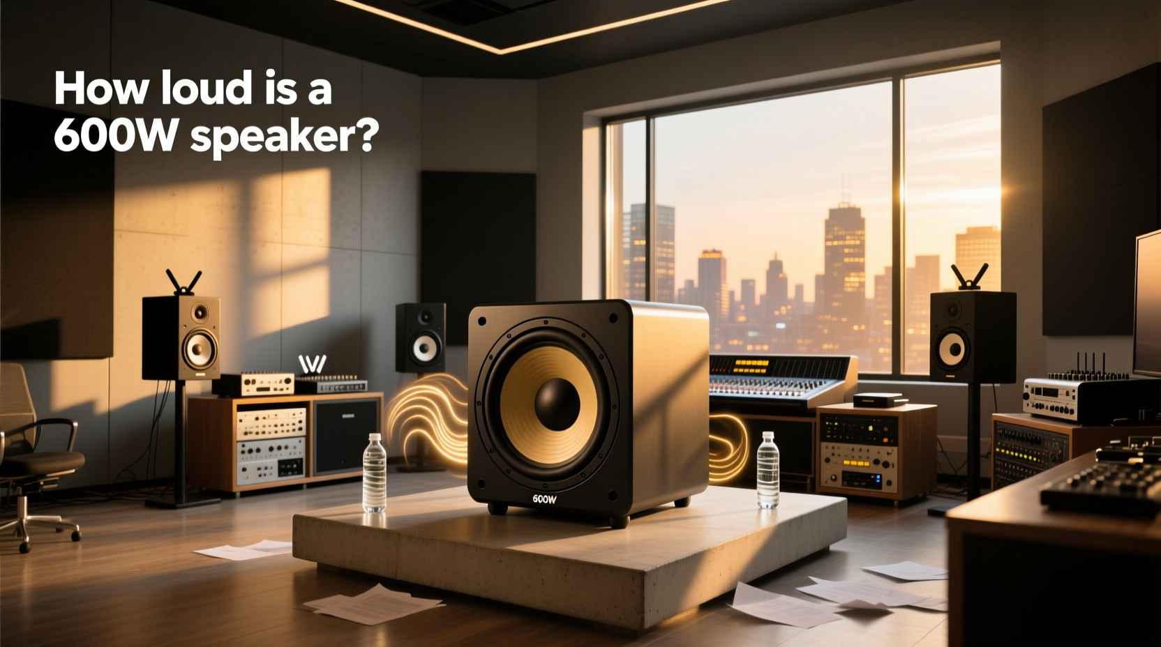 How to Choose Subwoofer 600 Watt Speakers, How Loud Is a 600W Speaker?