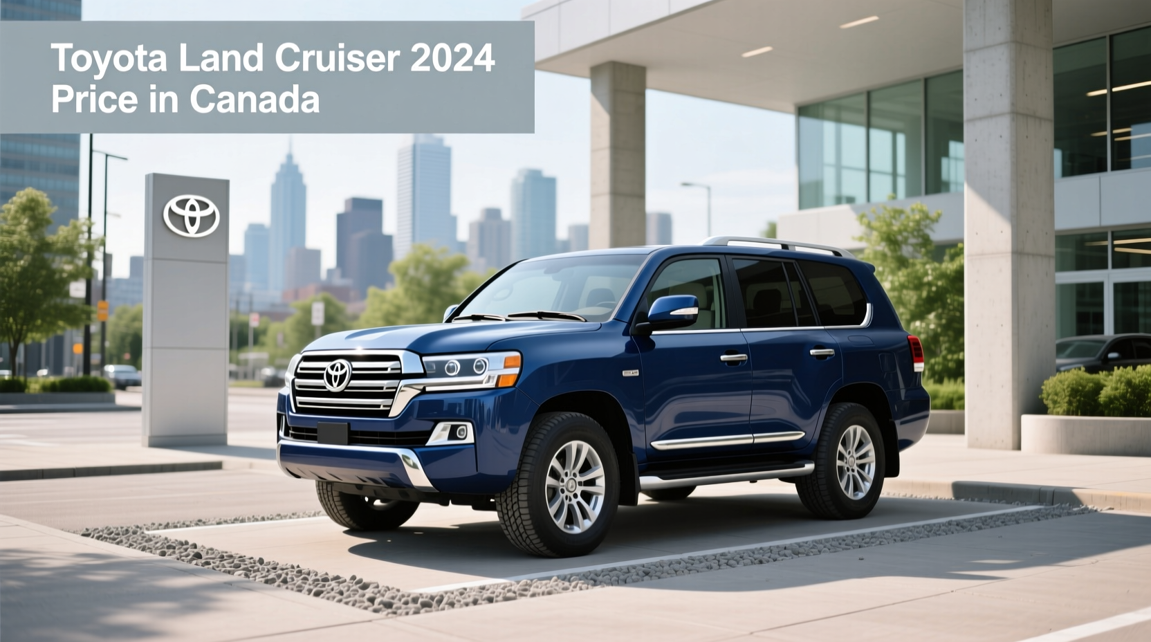 What Is the 2024 Toyota Land Cruiser Price in Canada?