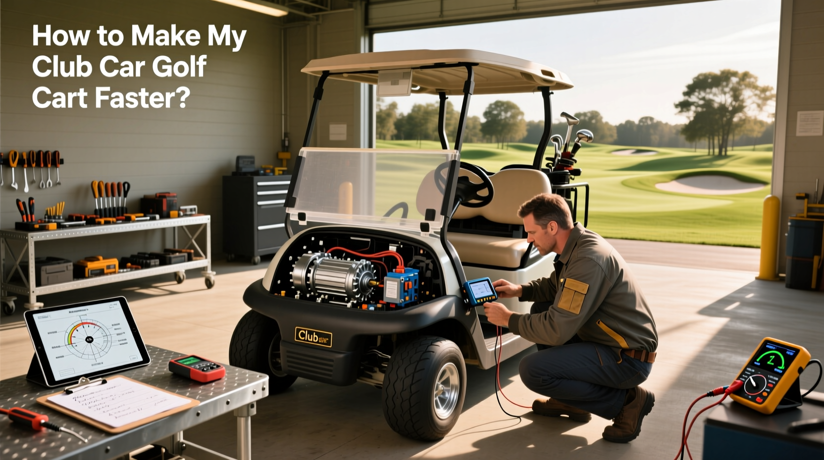 how to choose club car programmer,How do I make my Club Car golf cart faster?