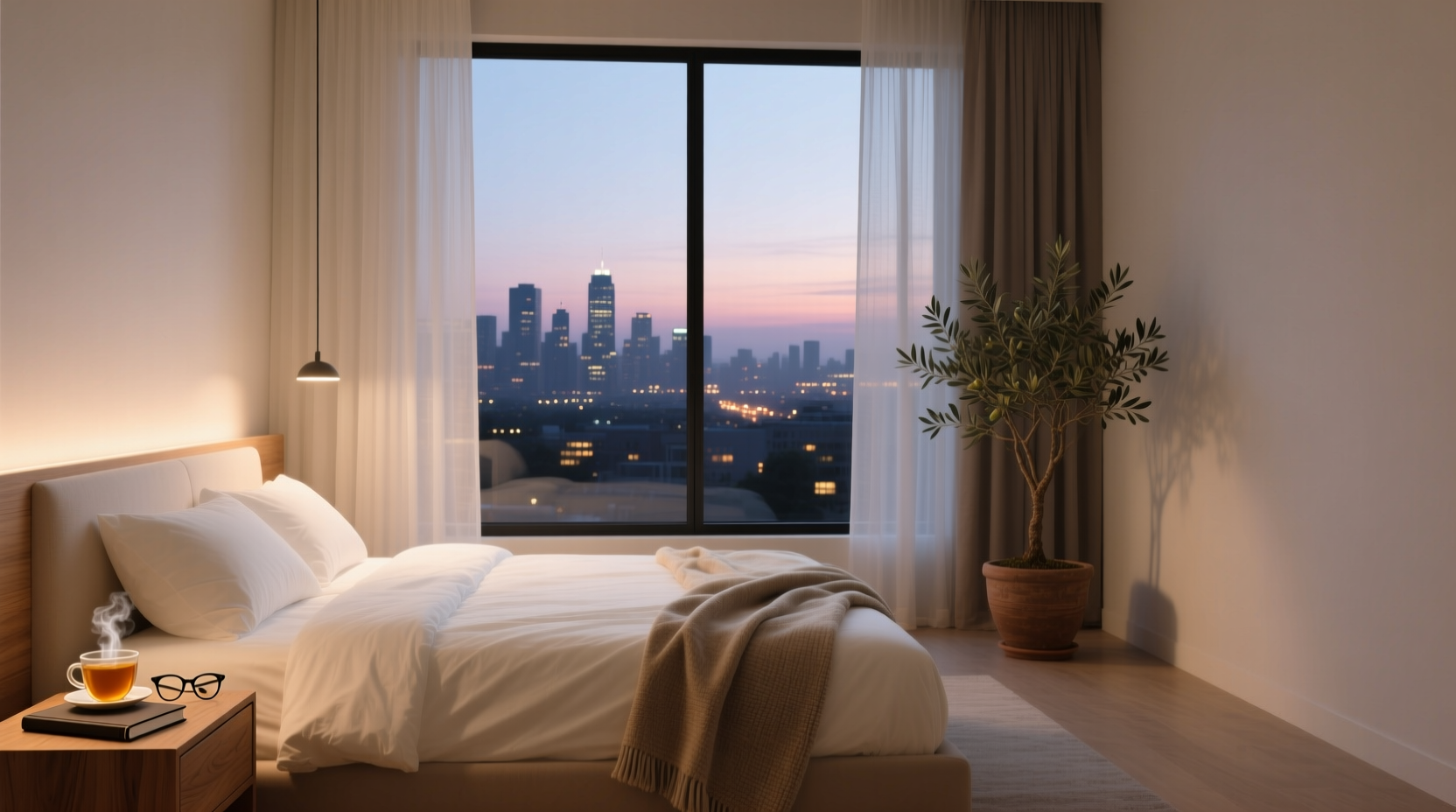 how to clear your mind to sleep