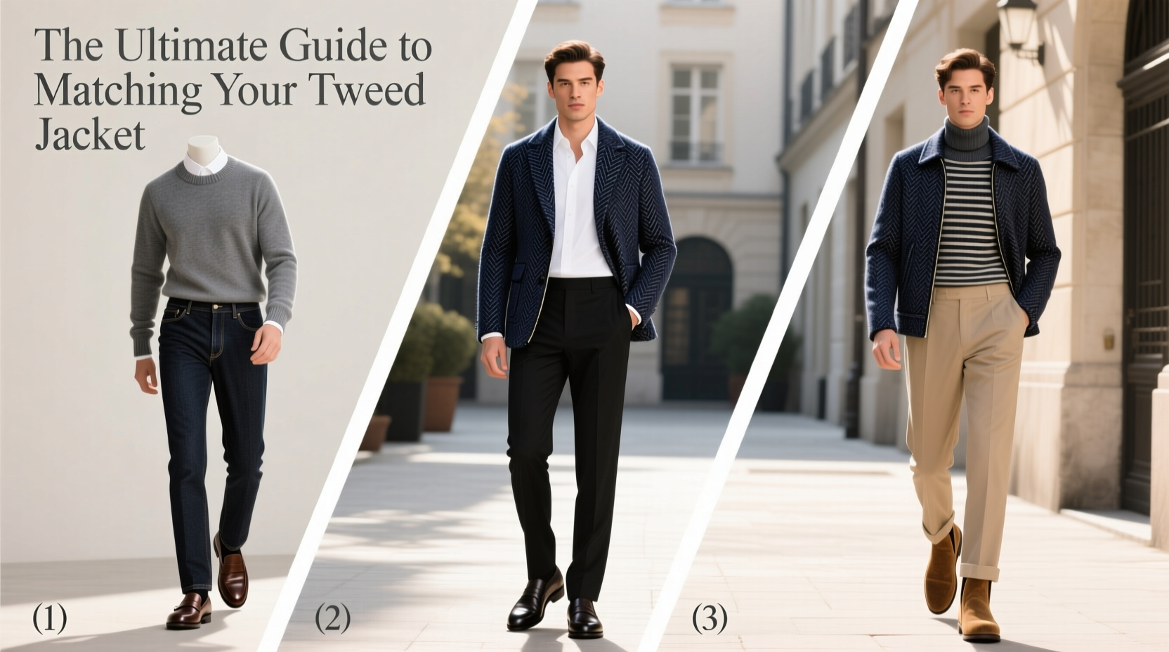 the ultimate guide to matching your tweed jacket with versatile outfit combinations