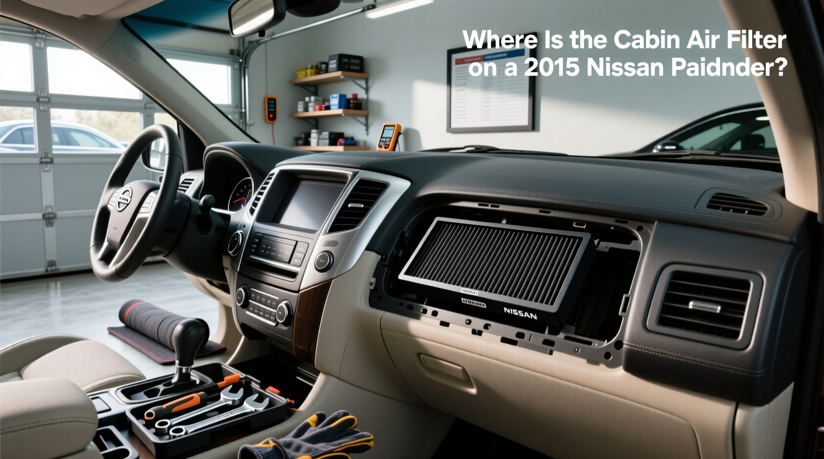 How to Replace Cabin Air Filter on 2015 Nissan Pathfinder