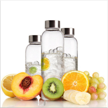 Wholesale hot sale empty glass water bottle drinking glass bottle