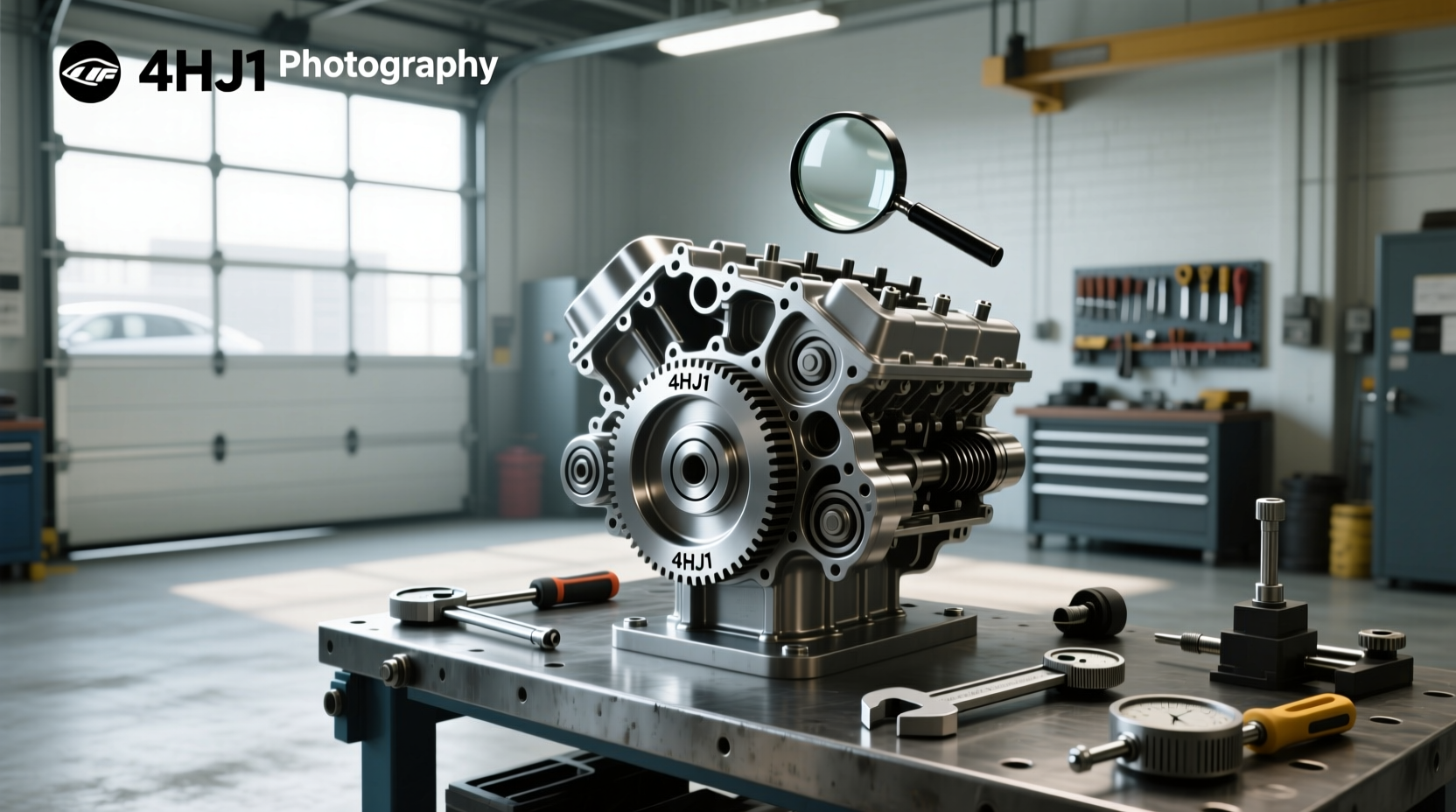 4hj1 engine timing mark guide
