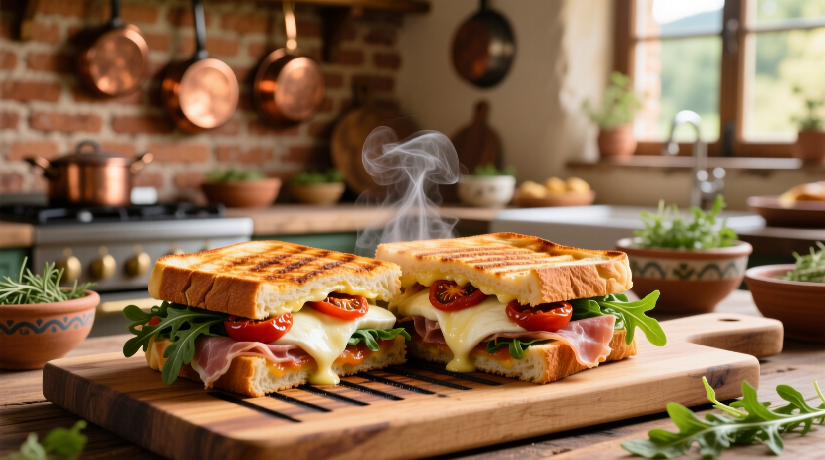 grill pressed italian party panini recipe