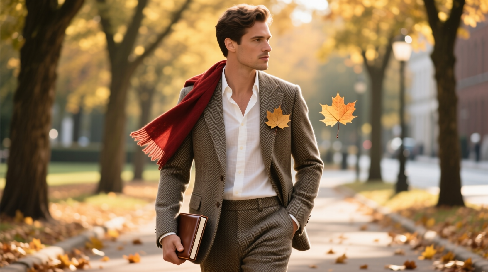 effortless style transitioning your tweed suit seamlessly from summer to autumn