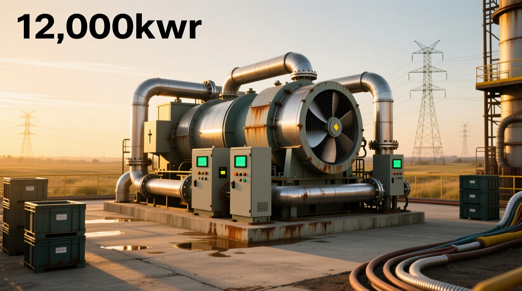 12000 kw generator guide industrial use only
