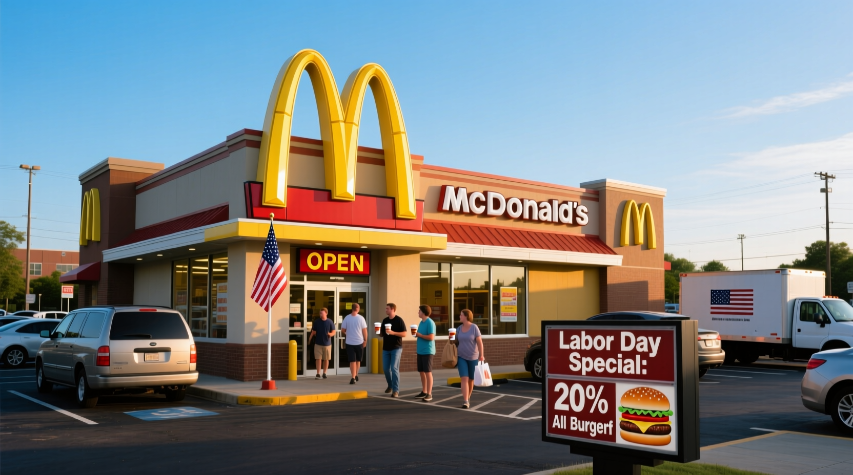 is mcdonald open on labor day