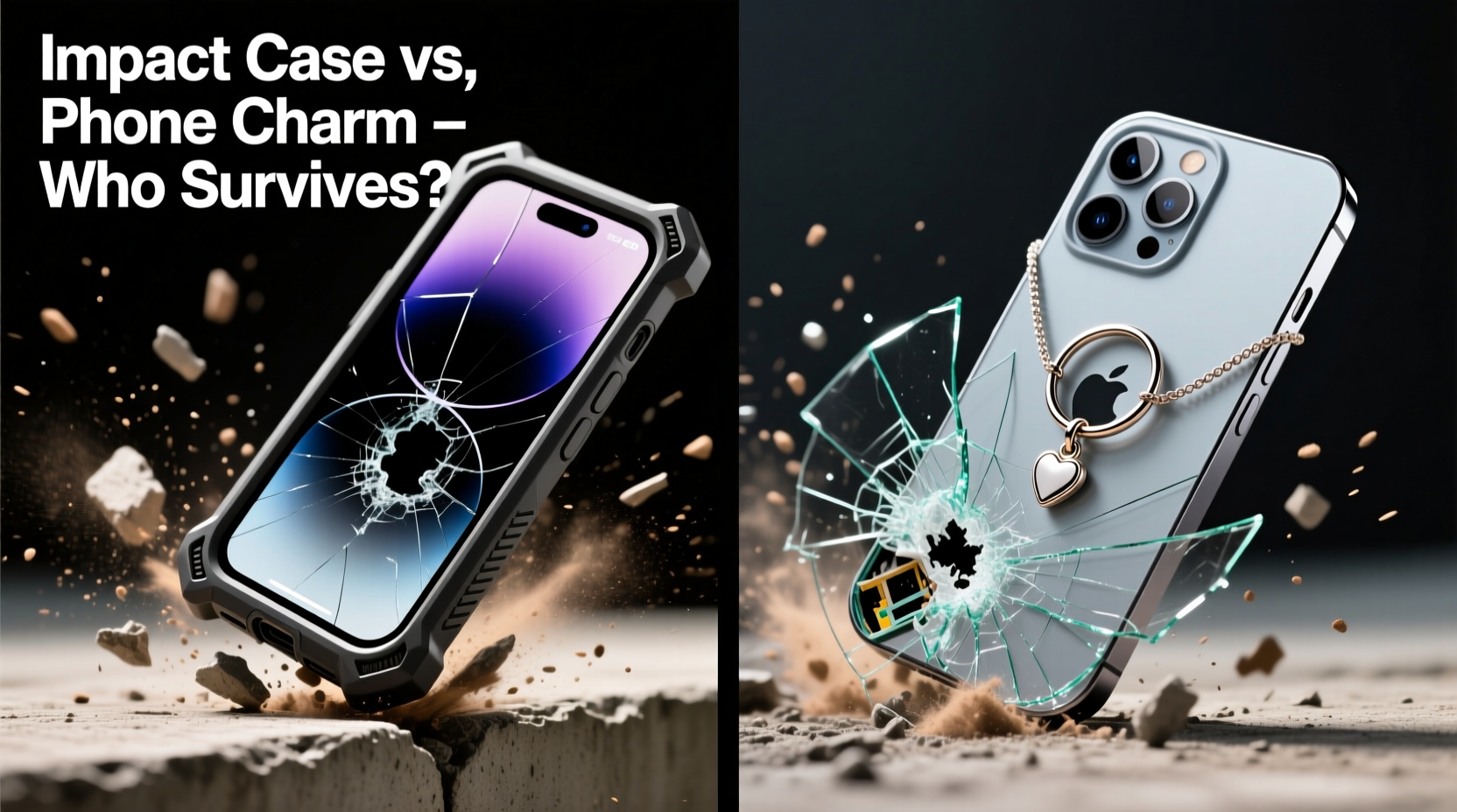 iphone 15 pro max is an impact case really better than a phone charm for drops