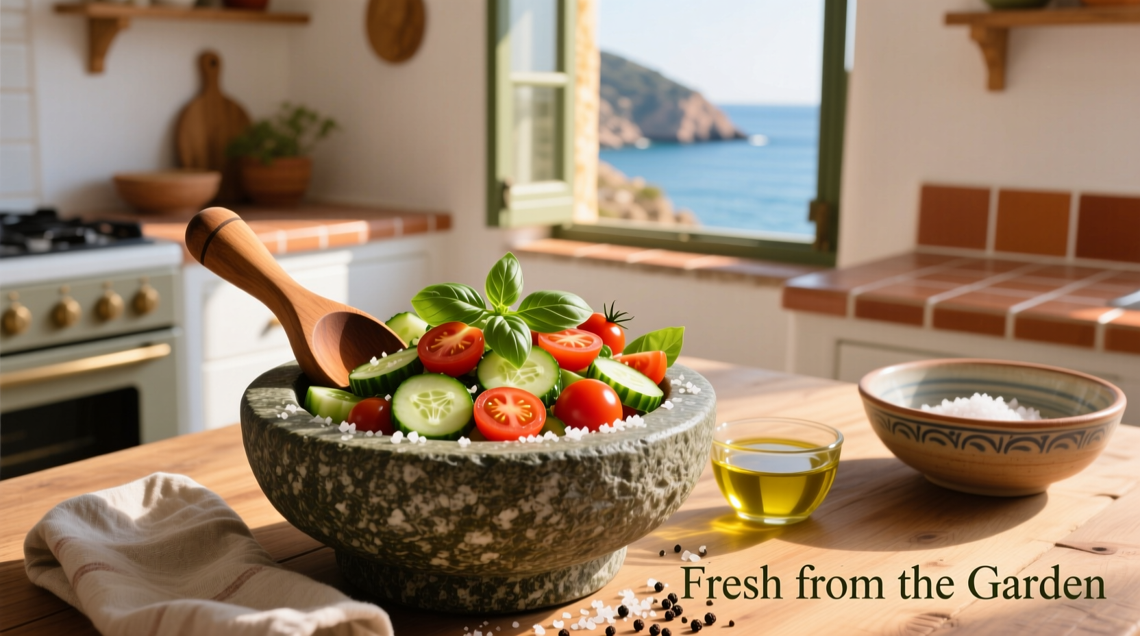 Authentic Mediterranean Cucumber Tomato Salad Recipe