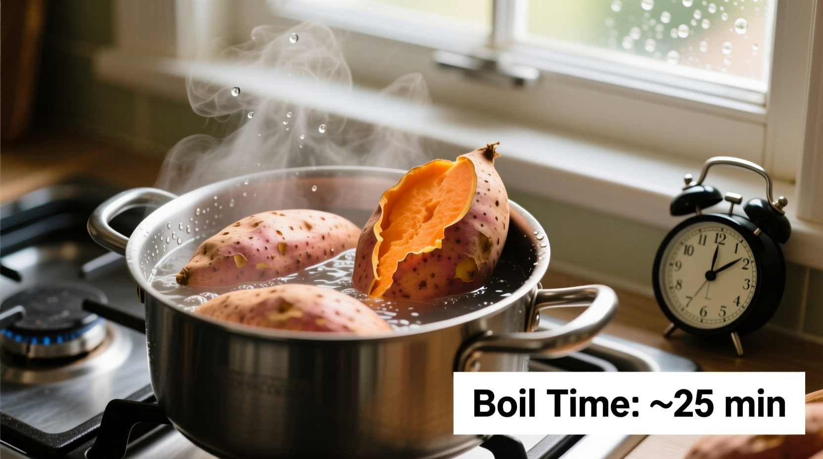 Boiling Sweet Potatoes: Perfect Timing Guide (15-25 Min)