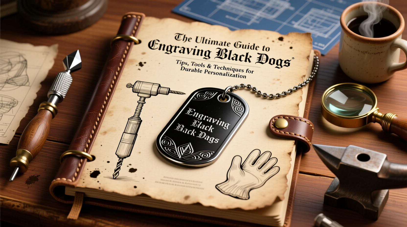 the ultimate guide to engraving black dog tags tips tools and techniques for durable personalization