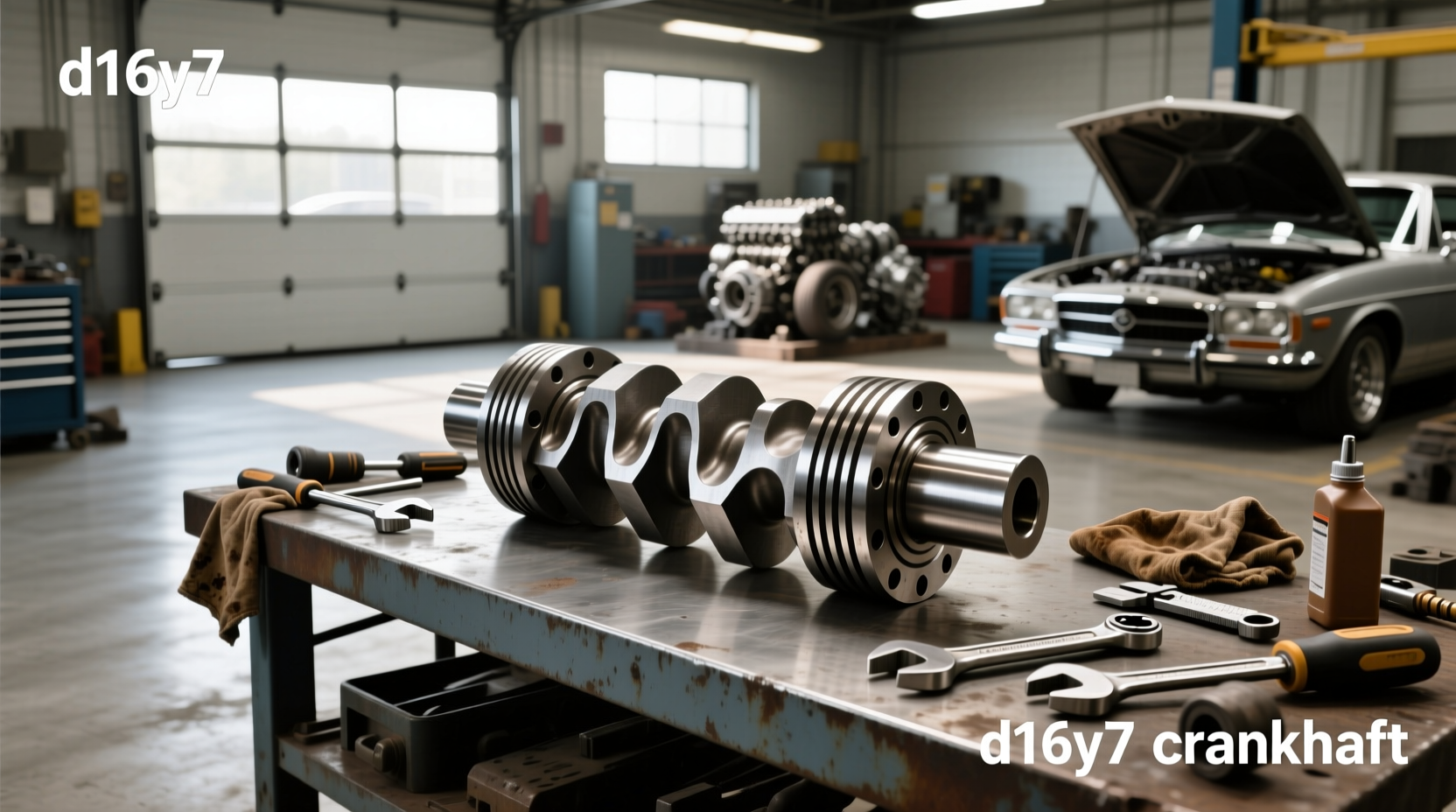 What to Know About D16Y7 Crankshafts: OEM vs Forged Upgrades