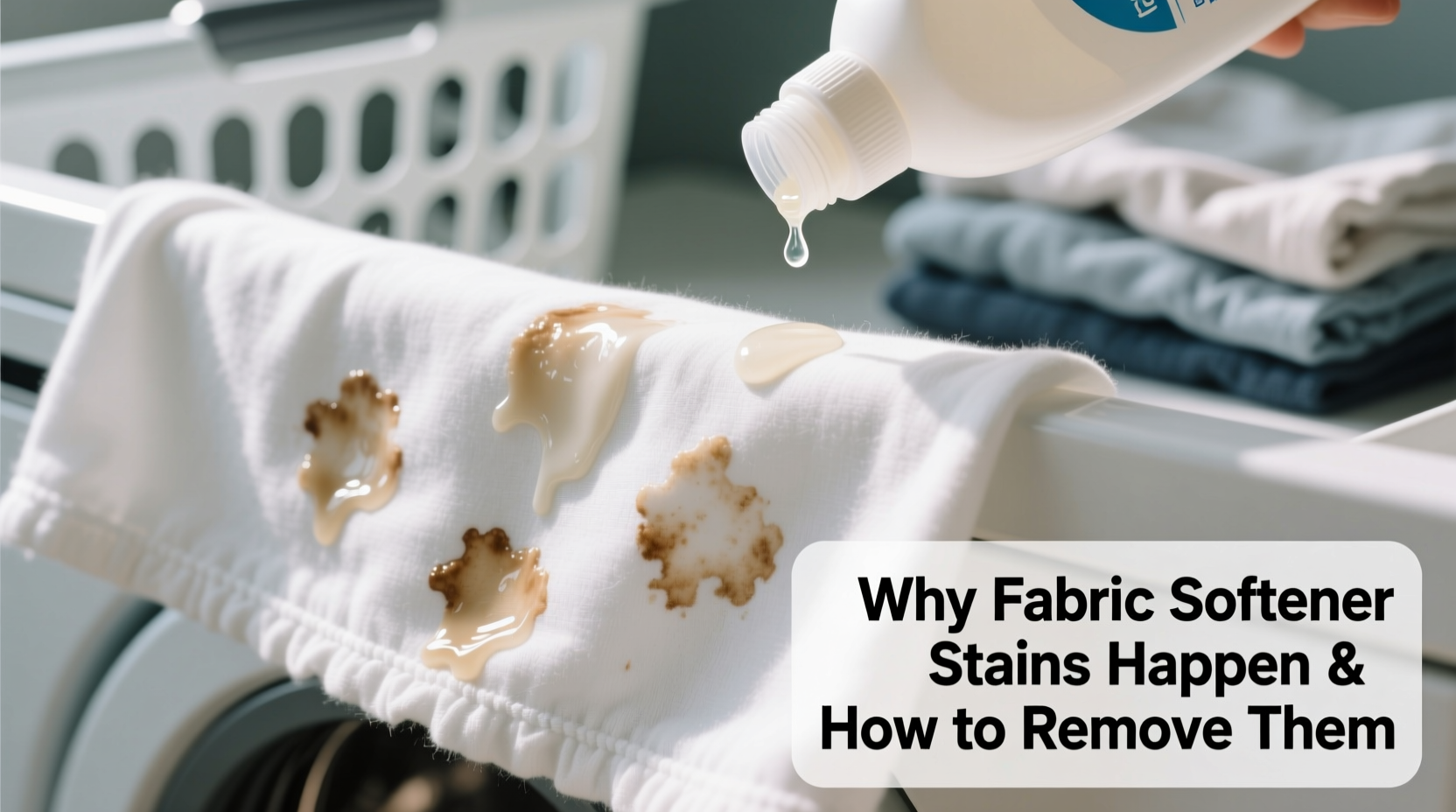 fabric softener stains why they happen how to remove them