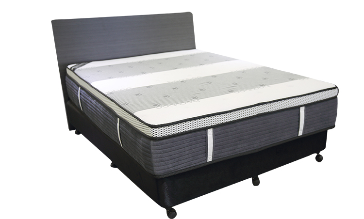 Vietnam Good Bedroom Furniture Factory 13Inch Bamboo Charcoal Memory Foam Spring Hybrid Mattress T006