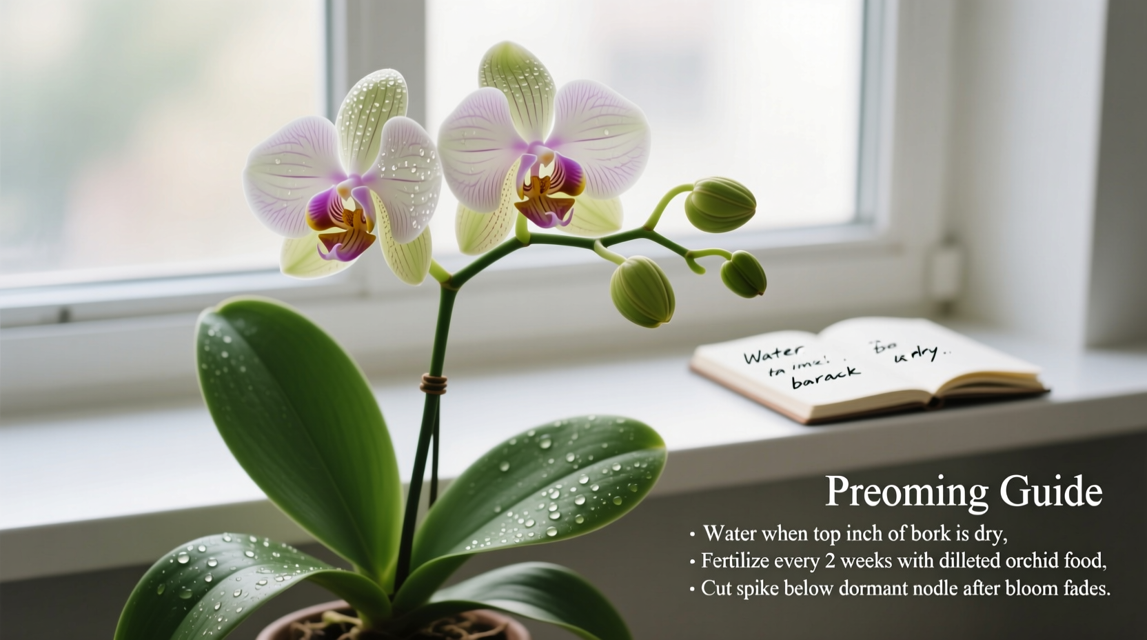how do you make an orchid rebloom