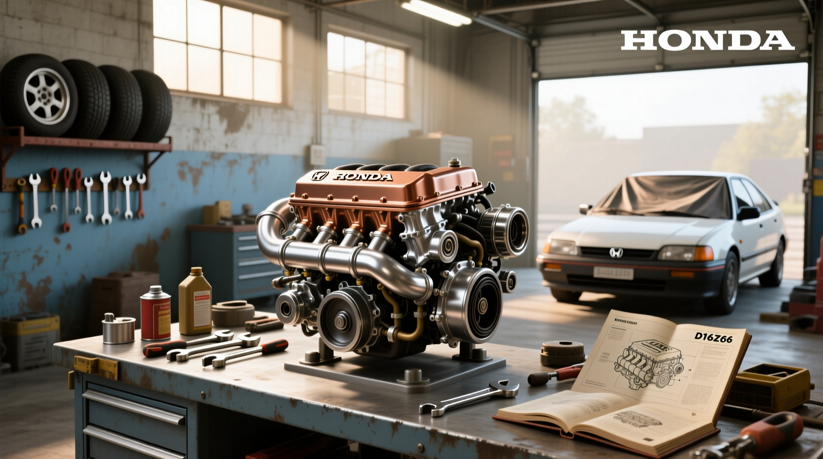 1997 honda civic ex engine guide