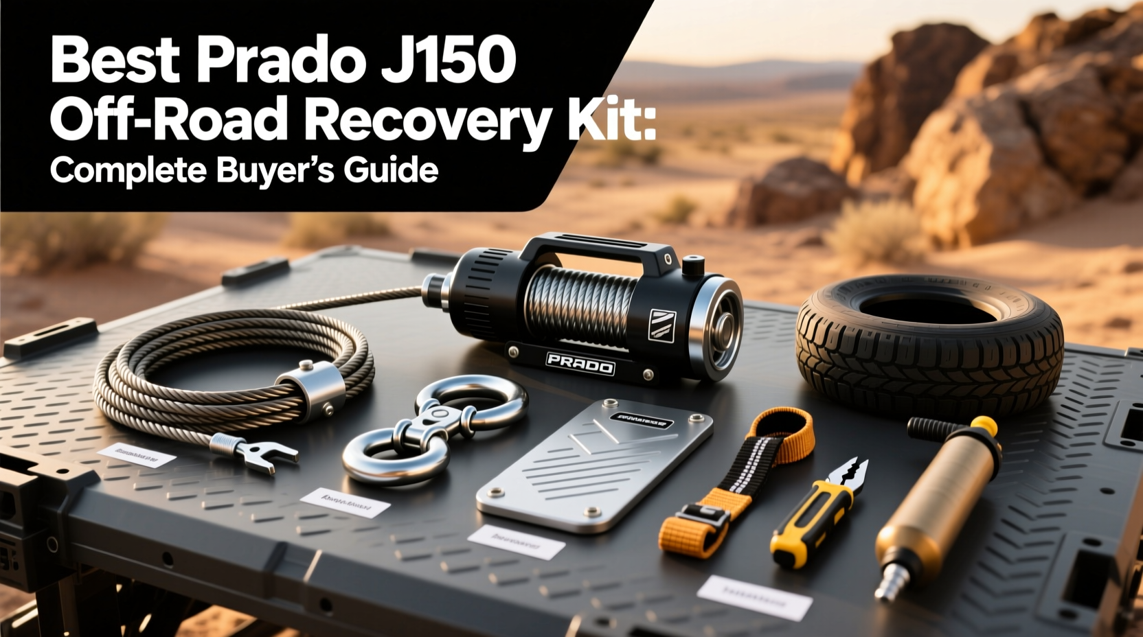 prado j150 off road recovery kit