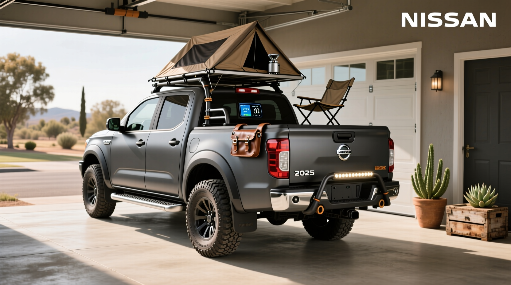 2025 nissan frontier accessories guide