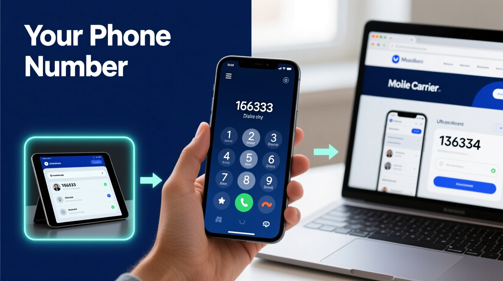 how to quickly and easily find your own phone number on any device