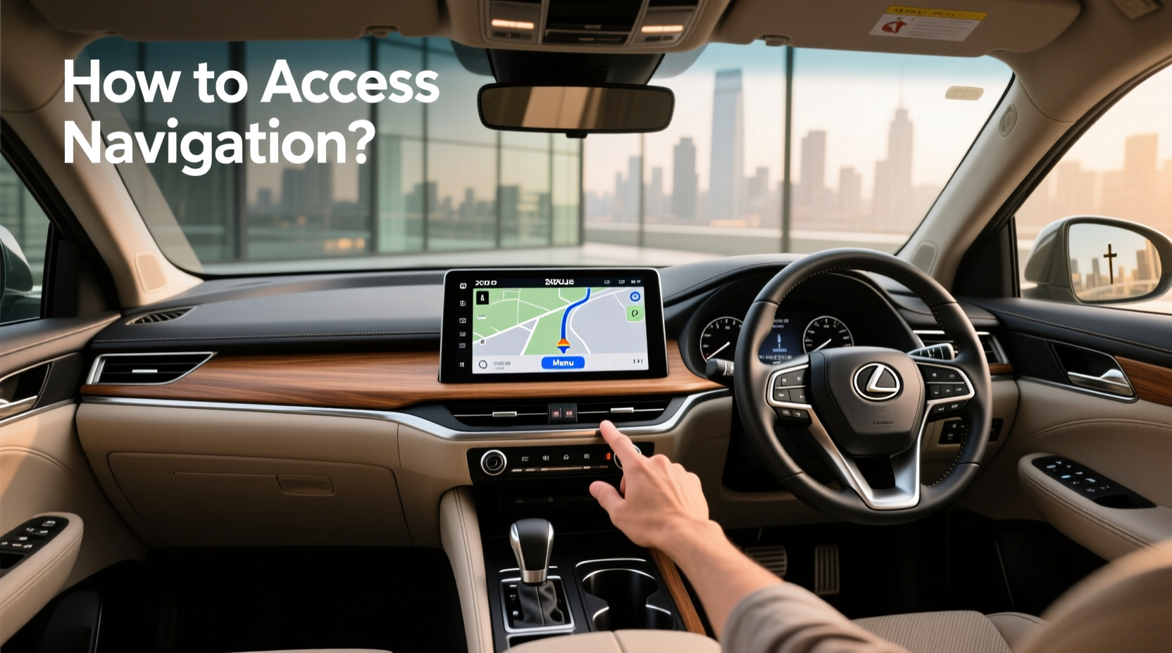 how to choose rx350 navigation,How to access Lexus navigation?