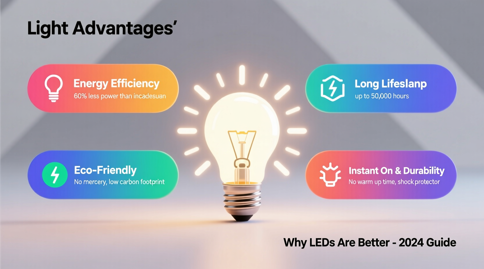 why are leds better benefits advantages explained